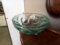 A good green studio glass bowl.