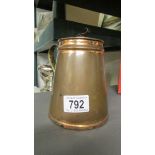 A W A S Benson insulated copper lidded tankard.