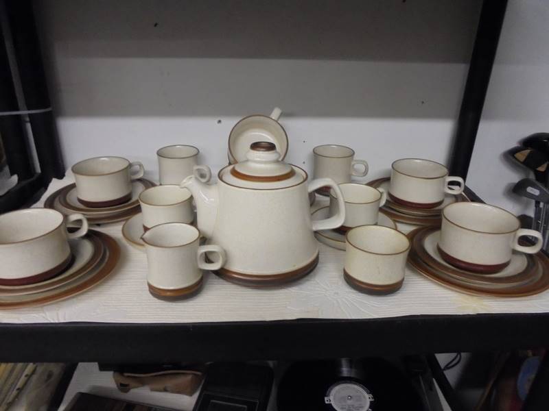 Two shelves of Denby pottery. COLLECT ONLY. - Image 3 of 3