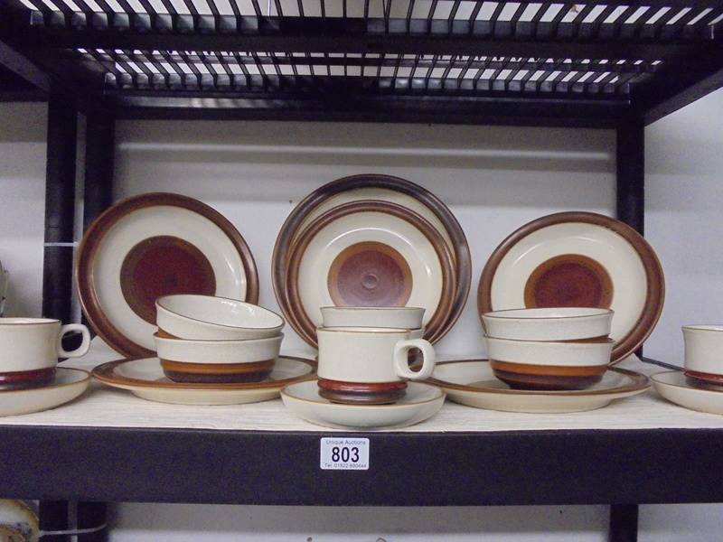 Two shelves of Denby pottery. COLLECT ONLY. - Image 2 of 3