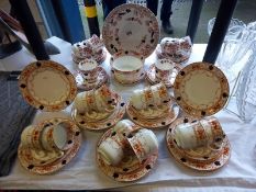 A Royal Vale bone china tea set & 1 other