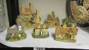 Six model cottages including David Winter.