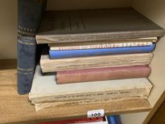 London & Surrey history, genealogy & archaeology related books & records including the register of