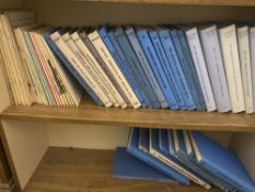 Wiltshire history related including 30 volumes of the Wiltshire record Society (2 shelves)