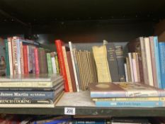 A quantity of books on Cookery including Delia Smith, Nigel Slater and Rachel Allen (approx 30