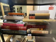 A quantity of books on History including Nelson etc