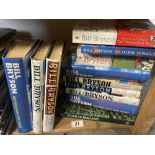 Bill Bryson related books including 1st editions (approx 12 books)