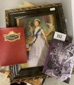 Queen Elizabeth II related prints and books