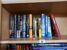 Sporting autobiographies and biographies including Mansell, Agassi, Virgina Wade etc