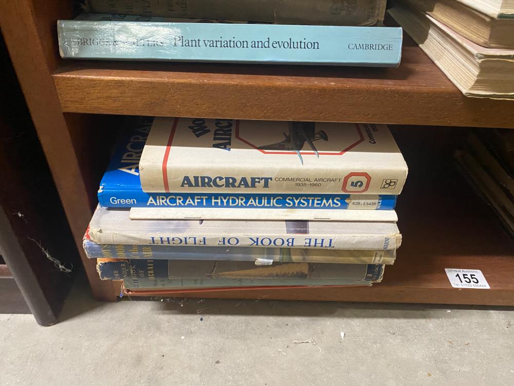 Air pictorial magazines (Jan - Dec 1963, Jan 1966) together with a collection of books on aircraft/ - Image 2 of 3