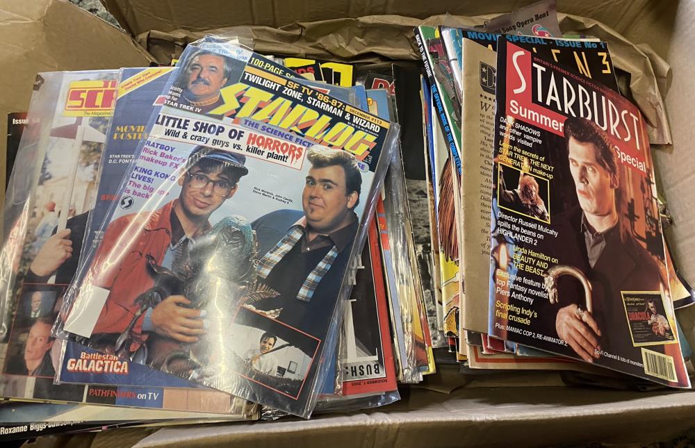 A box of TV Magazines, Film Magazines, comics etc - Image 2 of 4