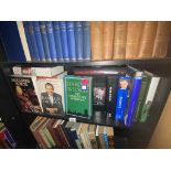 A quantity of Political Biographies and Autobiographies including Obama, Castro, Wilson etc