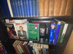 A quantity of Political Biographies and Autobiographies including Obama, Castro, Wilson etc