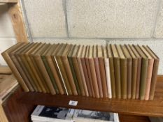 Approximately 31 volumes of the The Yorkshire Archeaological Society