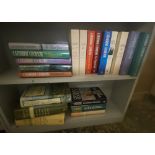 2 shelves of Catherine Cookson collection (11 hard back & multiple paperbacks)