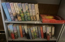 Approximately 20 volumes of Margaret Dickinson collection of books (including signed)