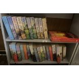 Approximately 20 volumes of Margaret Dickinson collection of books (including signed)