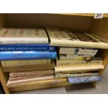 A quantity of books on History including Domesday, Piracy etc