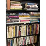 4 shelves of autobiographies including Patrick Moore, Spycatcher, Queen Noor etc