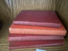 4 volumes of The model ailway news, 1930's/40's