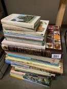 A quantity of books on gardening including Smal Container Gardening etc