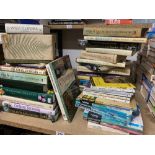 A large collection gardening related books