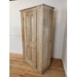 19th C. Irish pine pantry cupboard.