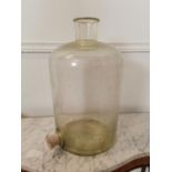 Early 20th C. glass cider jar.