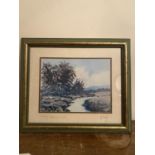 K J Murtagh Money Carrany River Coloured print