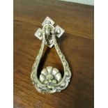 Good quality brass door knocker.