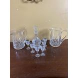 Bohemia Lead Crystal drinks' set