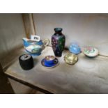 Grouped lot of ceramic etc.