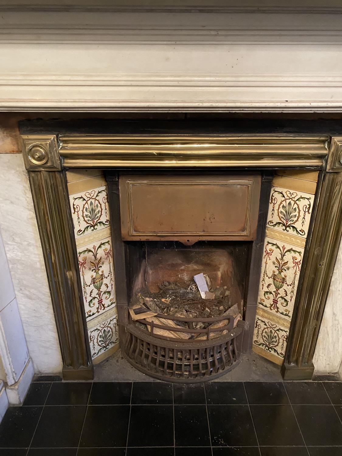William IV pillared marble chimney piece - Image 6 of 10