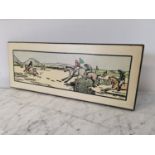 Jack B. Yeats The Race printed on board.