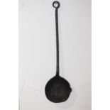 Wrought iron ladle