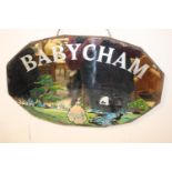 Babycham Advertising Mirror