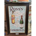 Rosses Royal Belfast Ginger Ales framed print.