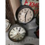 Smiths Bakelite clock and brass fusee clock
