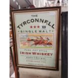 Tyrconnell Irish Malt Whiskey framed advertising print