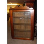 Victorian mahogany wall cabinet