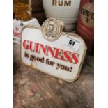 Guinness is good for you shelf sign