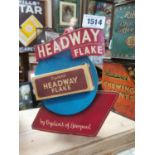 Ogden's Headway Flake shop display card