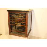 Gallaghers Park Drive Matured Leaf tobacco glazed and advertising cabinet.