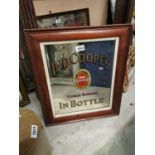 Ind Coope's in Bottle advertising mirror