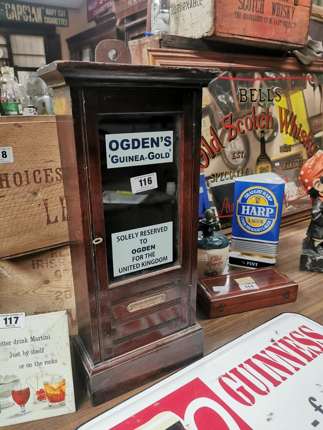 Ogden's Guinea Gold Cigarette dispenser