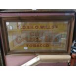W D and H O Wills Cut Golden Bar tobacco advertisement