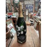 Champagne Perrier Jouet belle Epoque advertising bottle