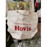 Hovis Don’t say Brown Say Hovis advertising bag.