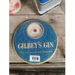 Gilbey's Gin thermometer