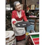 Painted Model of Waitress.